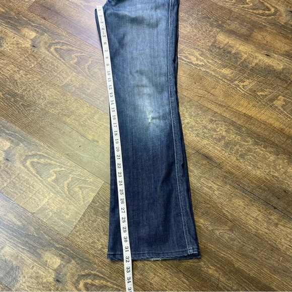 7 for All Mankind 'A' Pocket Bootcut Jeans Women's Size 32 Flare Stretch Denim - Picture 10 of 12